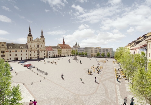 Revitalizace Masarykova náměstí v Jihlavě